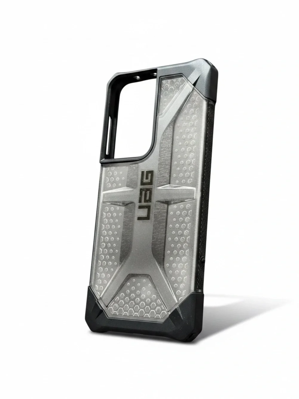 Samsung Galaxy S21 Ultra Gray Clear Rugged Protective Phone Case
